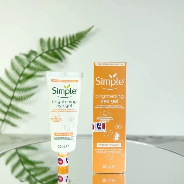 Simple Гель осветляющий для зоны вокруг глаз Potect&Glow 25мл - image 4