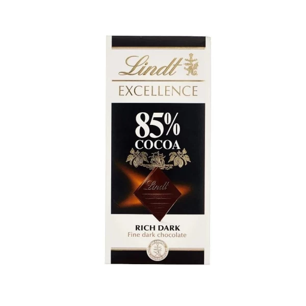 Шоколад Lindt Excellence швейцарский 85% какао, 100г - image 1