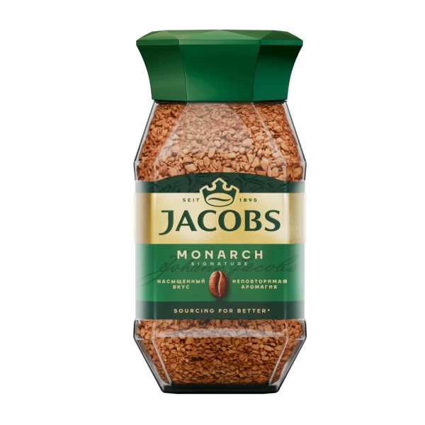 Кофе Jacobs Monarch растворимый 190 гр - image 1