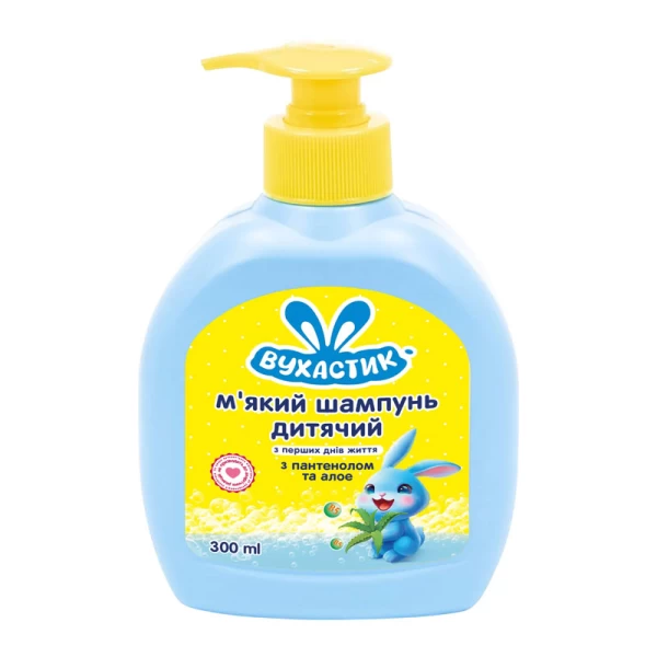 Шампунь детский Вухастик для волос и тела с алоэ и пантенолом 300 мл - image 1