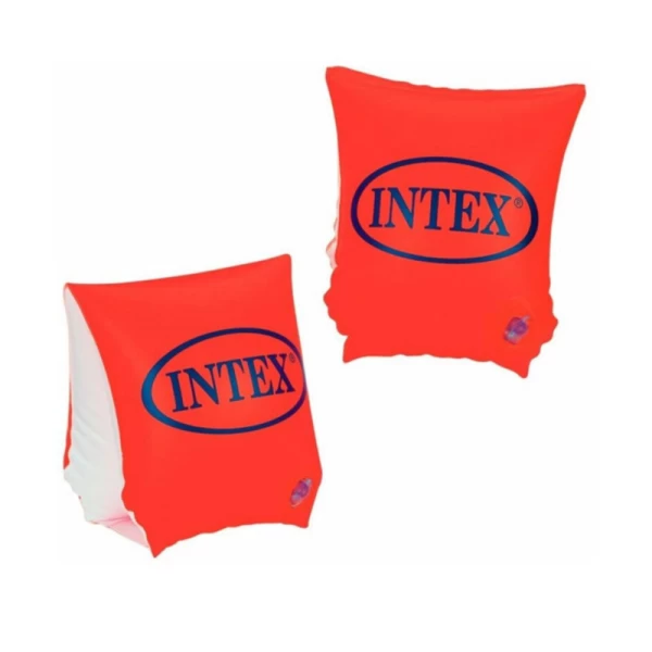 Aripioare de inot gonflabile Deluxe, 30×15 cm, 6–12 ani, Intex (58641) - image 1