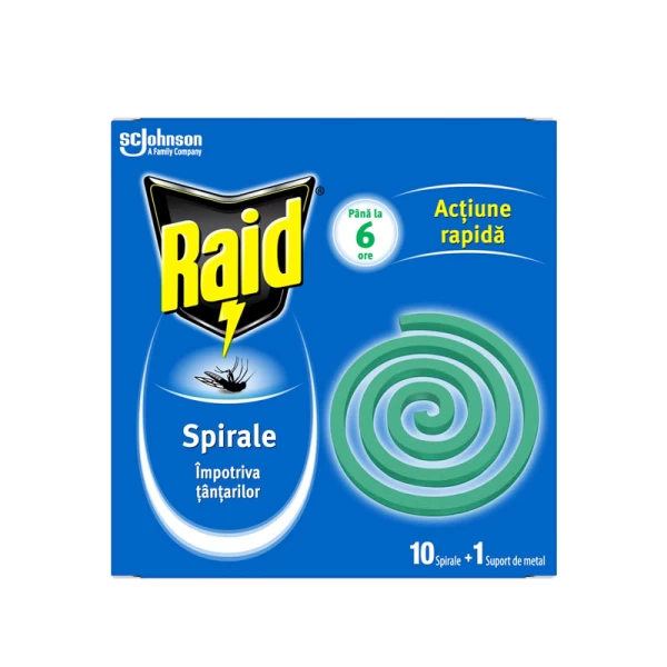 Raid Спирали от комаров 10 шт - image 1
