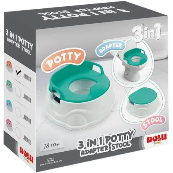 DOLU Oala-scaunel 3in1 Green - image 1