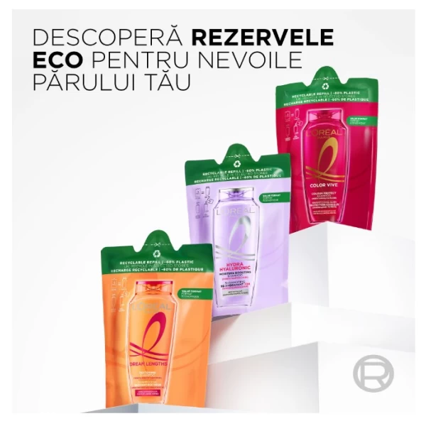 L'Oreal Paris Elseve Hyaluron Plump увлажняющий шампунь для обезвоженных волос, эко резерв 250 мл - image 4