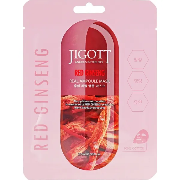 Jigott Masca Red Ginseng Real Ampoule 27ml - image 1