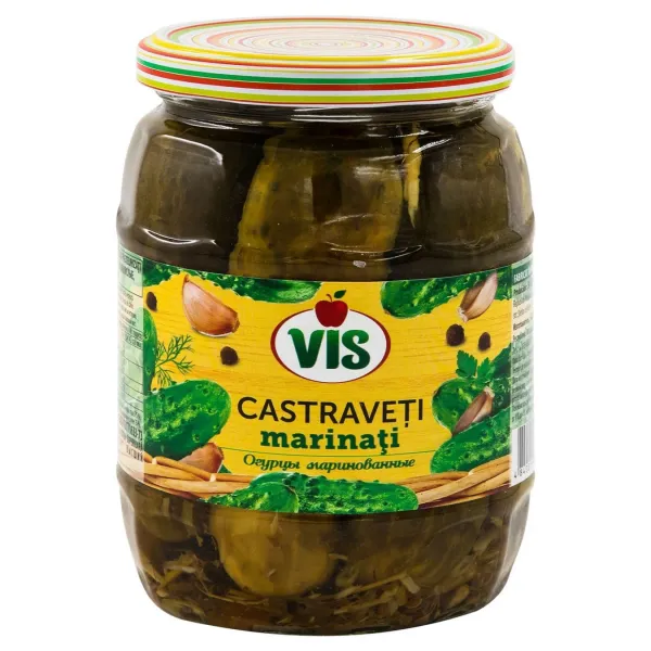 Castraveti VIS marinati 670g cal.sup. - image 1