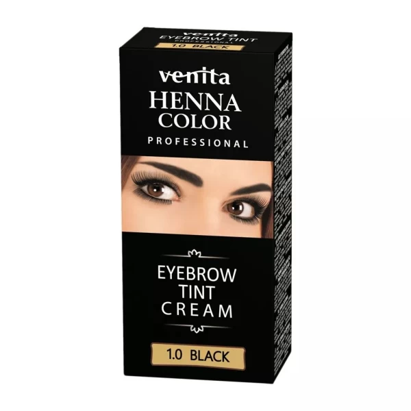 Venita Henna Color Крем-краска для бровей Черный - image 1