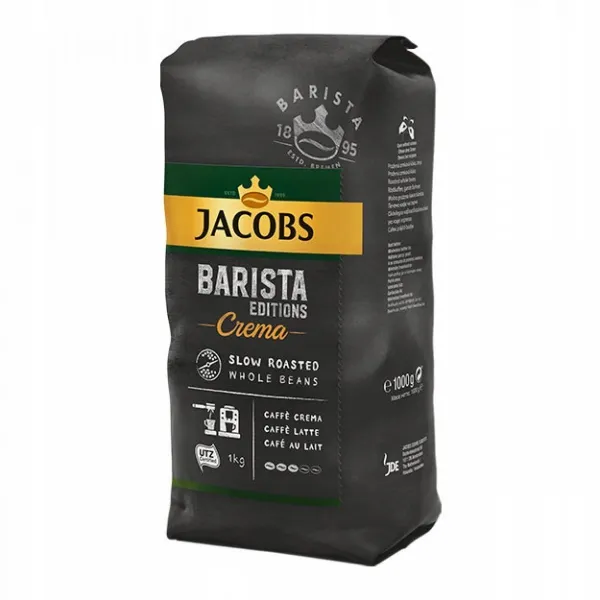 Кофе зерновой Jacobs Barista Crema 1кг - image 2