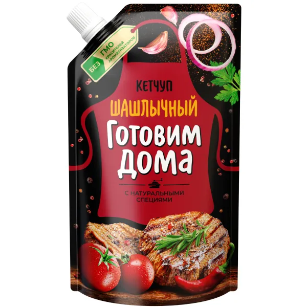 Кетчуп Готовим дома Шашлычный 400 г - image 1