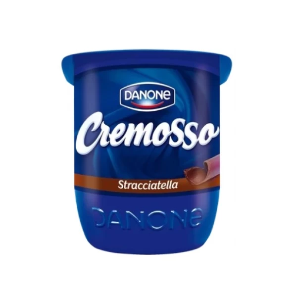 Danone Кремоссо йогурт Страчителла, 125г, 4.8% - image 1