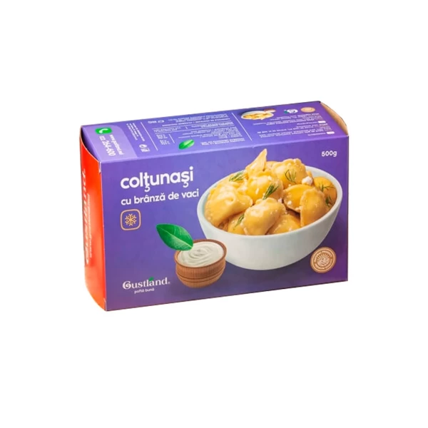 Gustland Coltunasi cu branza de vaci 500g - image 1