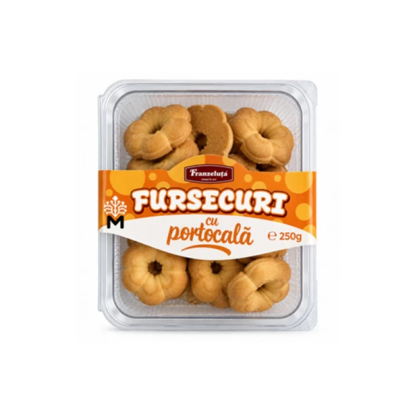 Franzeluta Fursecuri cu portocala 250 g - image 1