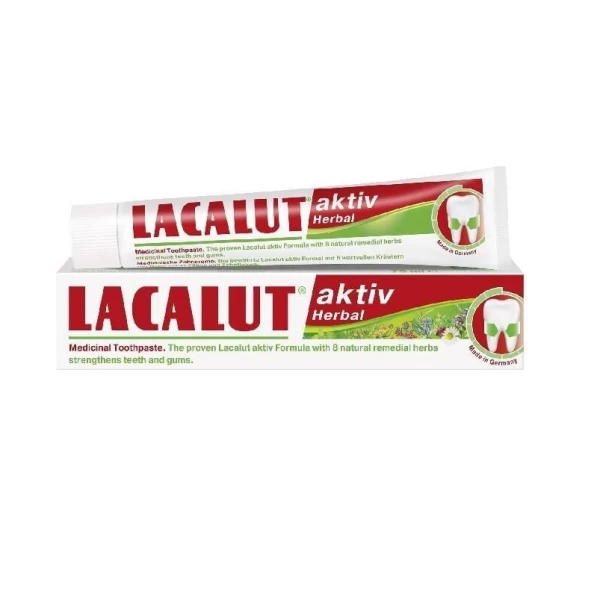 Lacalut Pasta de dinti 75ml Active Herbal  - image 1