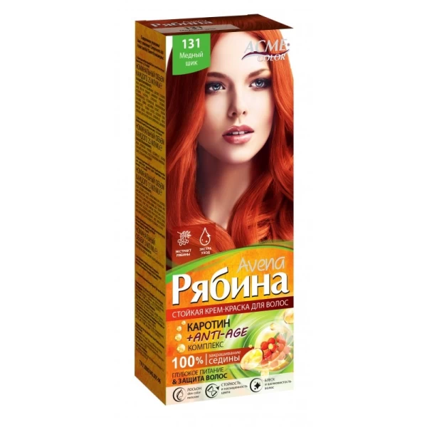 Vopsea pentru par ACME Riabina Avena, 131 - Chic aramiu, 100 ml - image 1