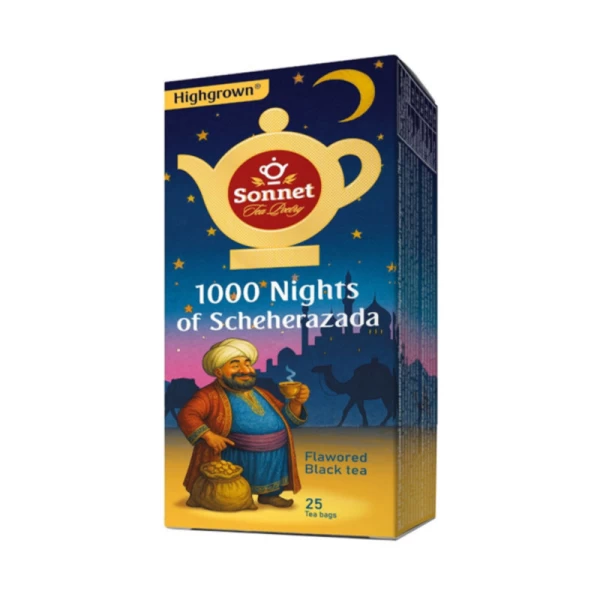 Sonnet Ceai Negru 1000 Nights 25 pac - image 1