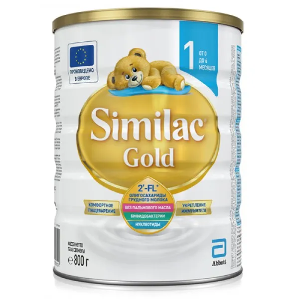 Сухая молочная смесь Similac Gold 1 800 г - image 1