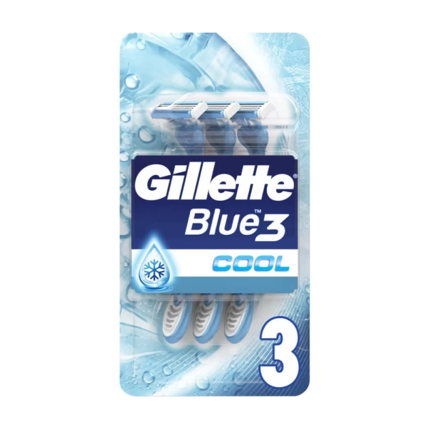 Бритва для мужчин Gillette Blue3 Cool, одноразовая, 3 шт. - image 1