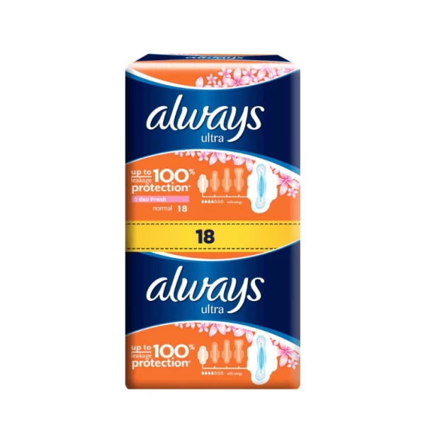 Always Absorbante Duo Ultra Fresh, 18 bucati - image 2
