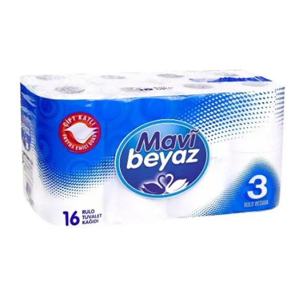 Mavi Beyaz Туалетная бумага 16 рул 2 слоя - image 1