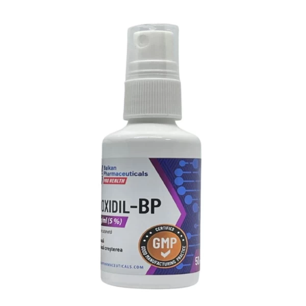 BP Spray pentru scalp Minoxidil-BP 50mg/ml 5% 50ml - image 2