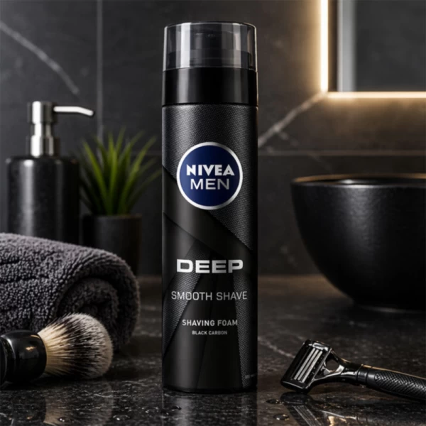 Nivea Men Пена для бритья Глубокая 200 мл - image 2