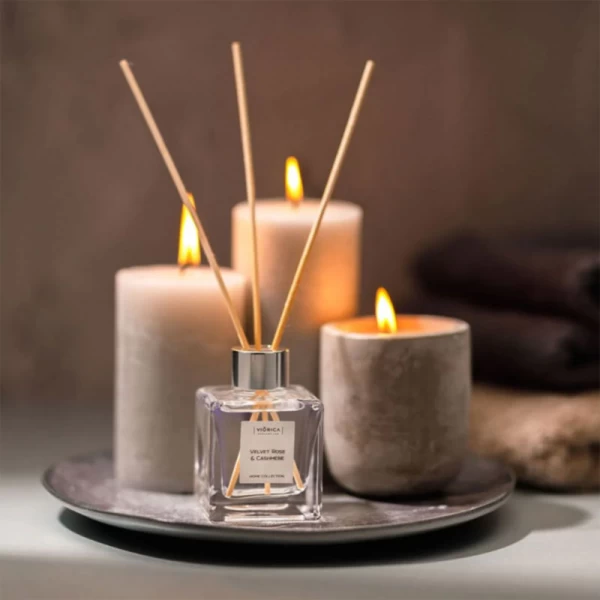Viorica Difuzor de parfum Trandafir de Catifea & Casmir 100 ml - image 2