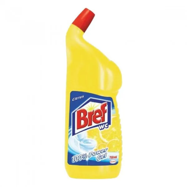 Bref Средство для унитаза WC Hygiene Gel Lemon 700 ml - image 1