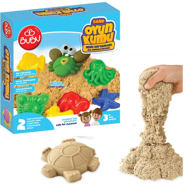 Set cu nisip kinetic si forme Animale marime - image 2