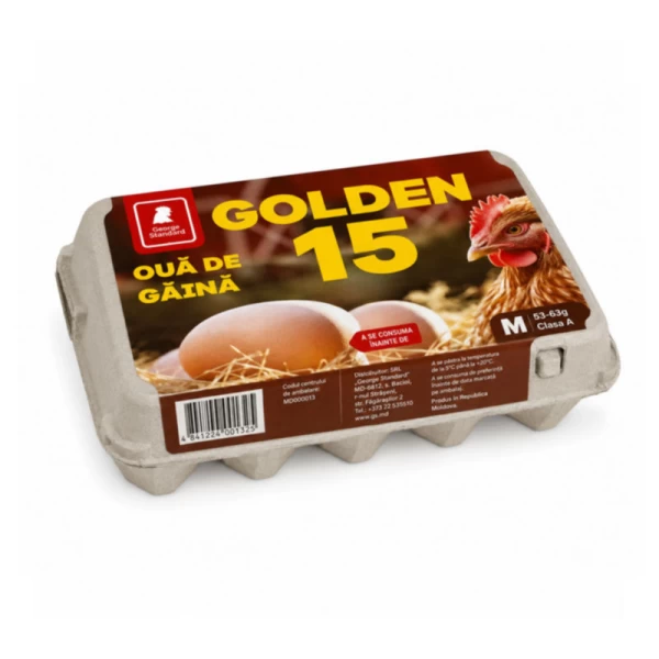 Oua de gaina George Standard Golden 15 buc - image 1