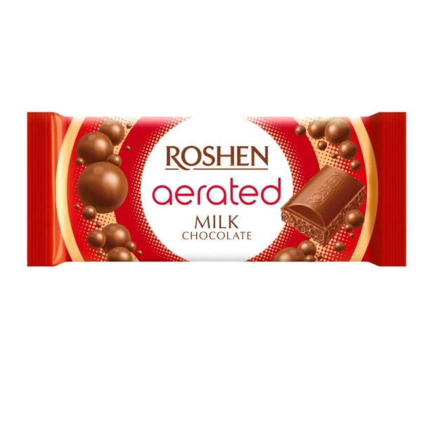 Ciocolata Roshen lapte aerata 80g Bubble - image 1
