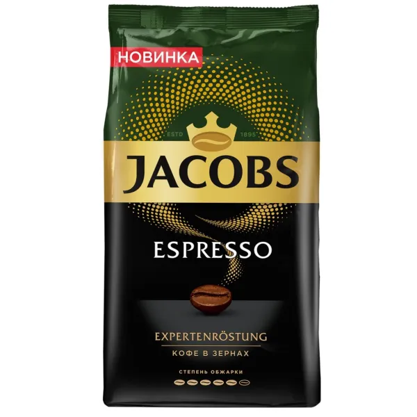 Кофе Jacobs Espresso в зернах 1кг - image 1