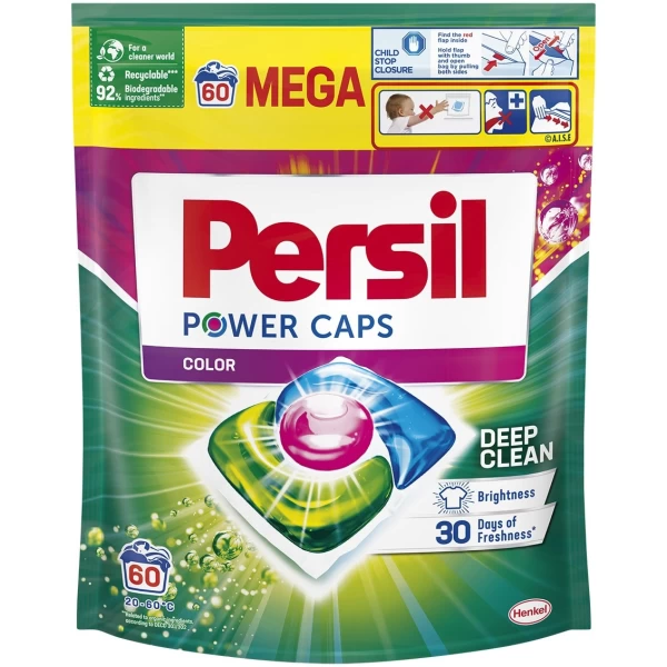 Persil Power Caps Color Стиральный порошок в капсулах, 60 стирок - image 1