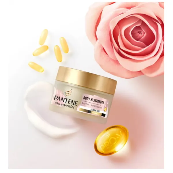 Pantene Маска для волос 160мл Pro-V Miracles Body & Strength - image 2