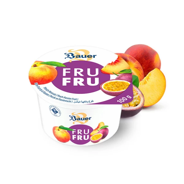 FruFru Иогурт персик и маракуя 0,1% 100 г - image 2
