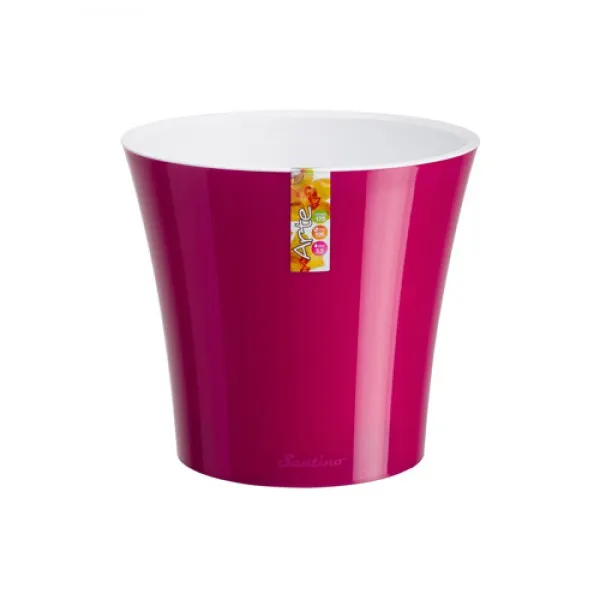 Ghiveci Arte 1,2L Liliac-alb - image 1