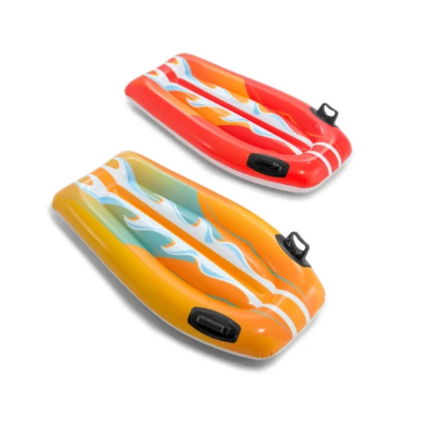 Plută gonflabilă Joy Rider cu mânere, 112×62 cm, max. 40 kg, 2 culori, 6+ ani, Intex (58165) - image 1