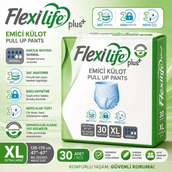 Flexi Life Plus Chilotei pentru maturi XL 120-170 cm 30 buc - image 3