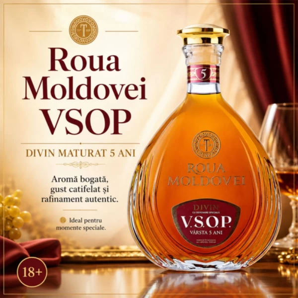 Divin Roua Moldovei 5 ani V.S.O.P. 500 ml - image 2