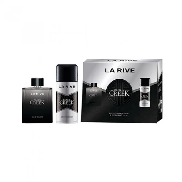 Set La Rive Man Black Creek (apa de toalete 100ml+deo 150cm3) - image 2