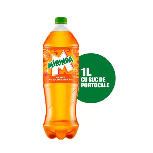 Mirinda Bautura carbogazoasa cu gust de portocale 1 L - image 2