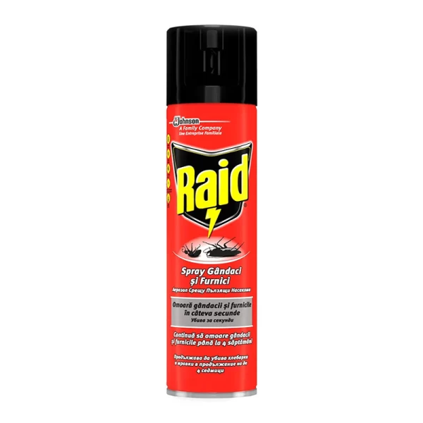 Raid Spray Gandaci si Furnici 400 ml - image 1