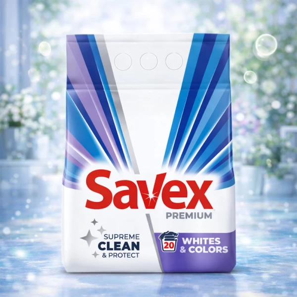 Savex Стиральный порошок Whites & Colors 2 kg - image 2