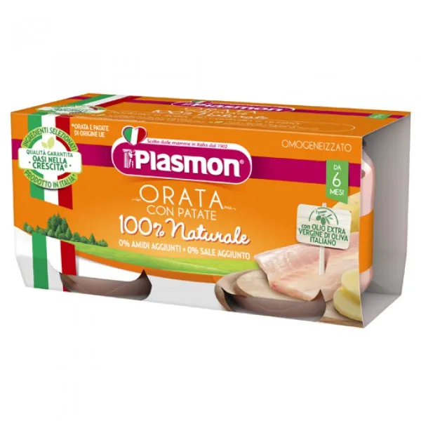 Plasmon Piure dorada cu cartofi 2x80g (6 luni)  - image 1
