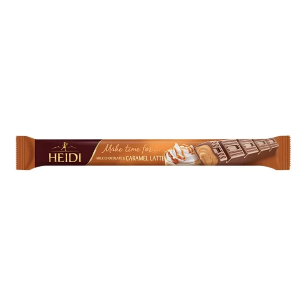 Heidi Baton ciocolata lapte caramel si latte 37g - image 1
