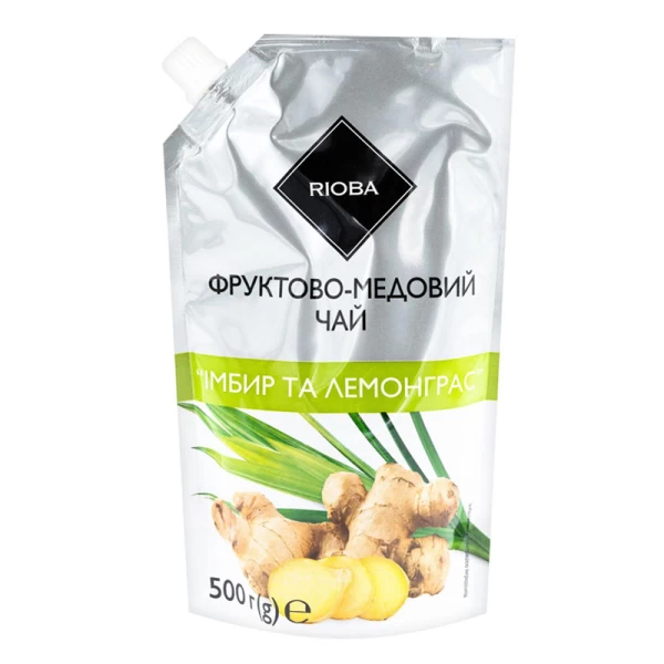 Rioba Concentrat de ceai ghimbir si lemongrass 500g - image 1