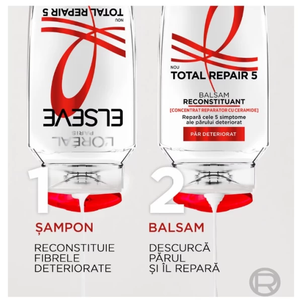 L'Oreal Paris Elseve Total Repair 5 шампунь для поврежденных волос, 400 мл - image 6