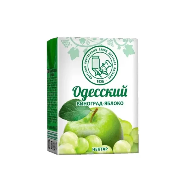 Сок детский Наш Сік Виноград и яблоки 200 мл - image 1