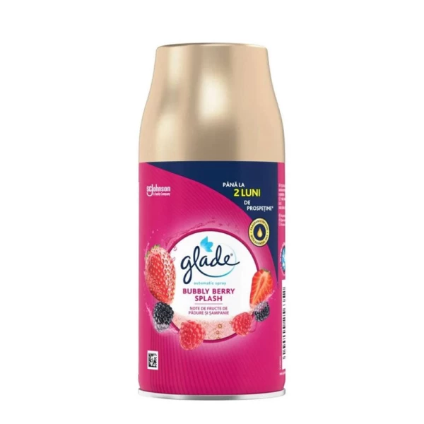 Glade Авто спрей Запаска Bubbly Berry 269 мл - image 1