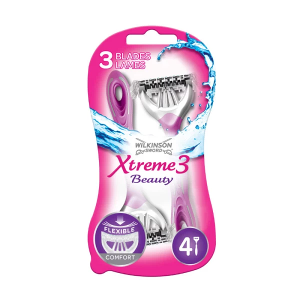 Wilkinson Sword Xtreme3 Beauty Beauty, Femei, 4 buc - image 1