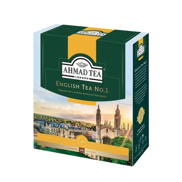 Ahmad Tea Ceai negru English Tea No.1 100g - image 1